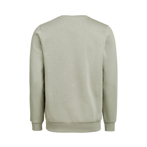 Grøn Sweatshirt i Økologisk Bomuld | Minimalistisk | Dame og Herre