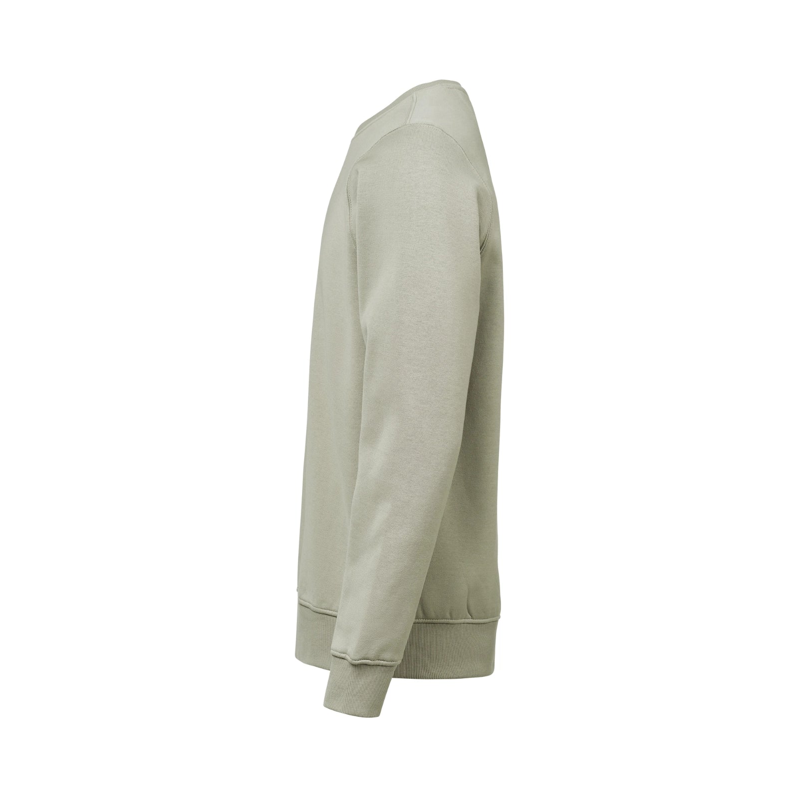 Grøn Sweatshirt i Økologisk Bomuld | Minimalistisk | Horizontals
