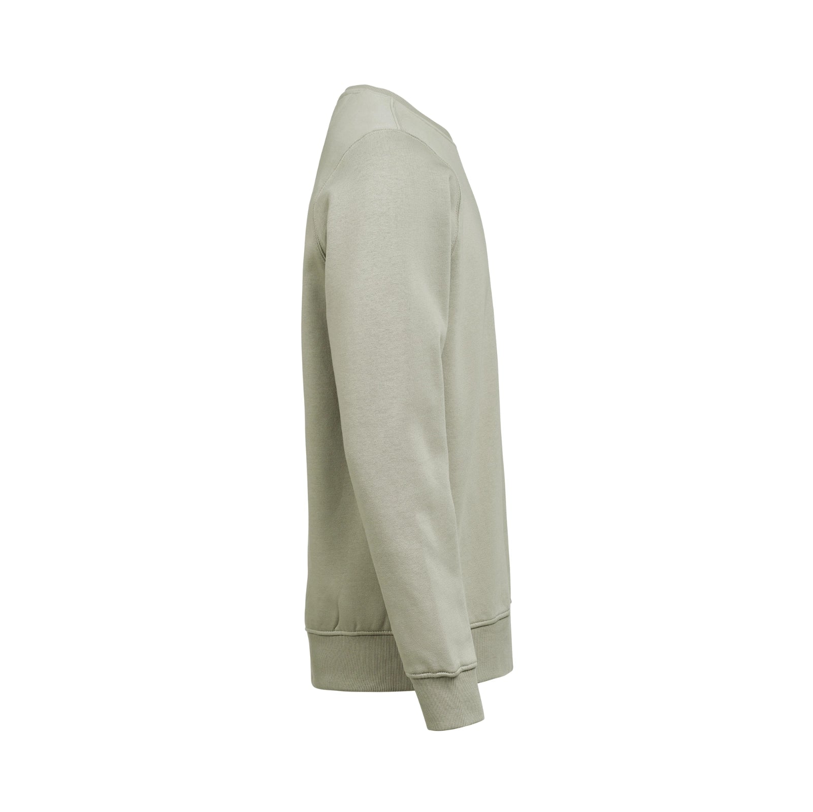 Grøn Sweatshirt i Økologisk Bomuld | Minimalistisk | Horizontals