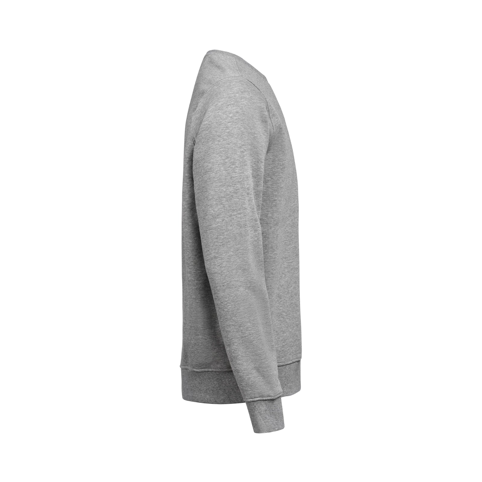 Grå Sweatshirt i Økologisk Bomuld | Stilren | Horizontals