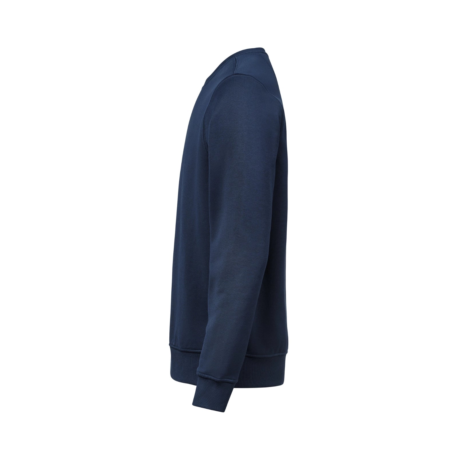Navy blå Sweatshirt i Økologisk Bomuld | Minimalistisk | Horizontals