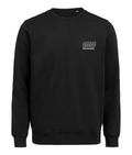 Sort Sweatshirt i økologisk bomuld – Core Logo | Horizontals