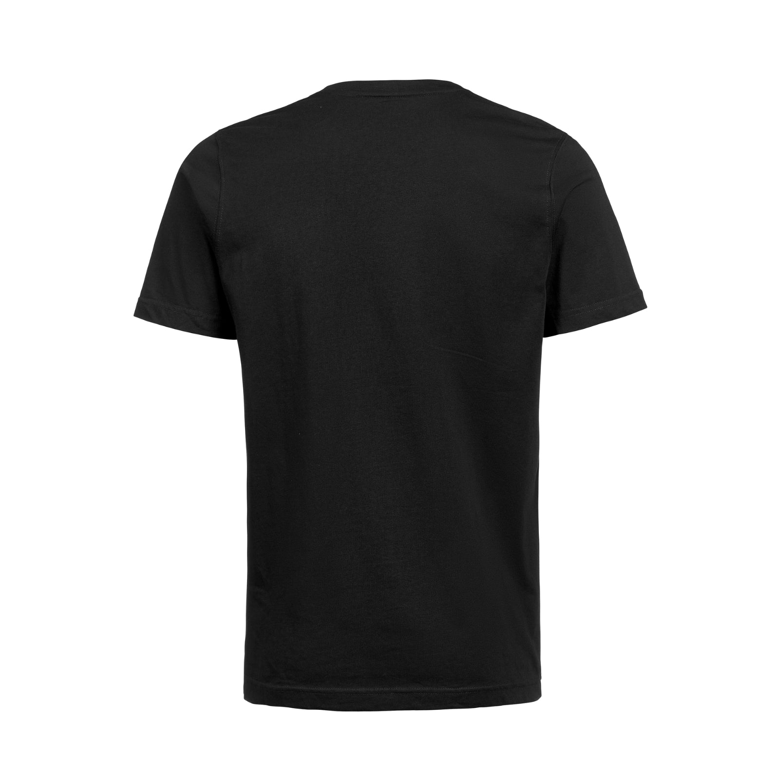 Sort T-shirt i Økologisk Bomuld | Grafisk | Horizontals