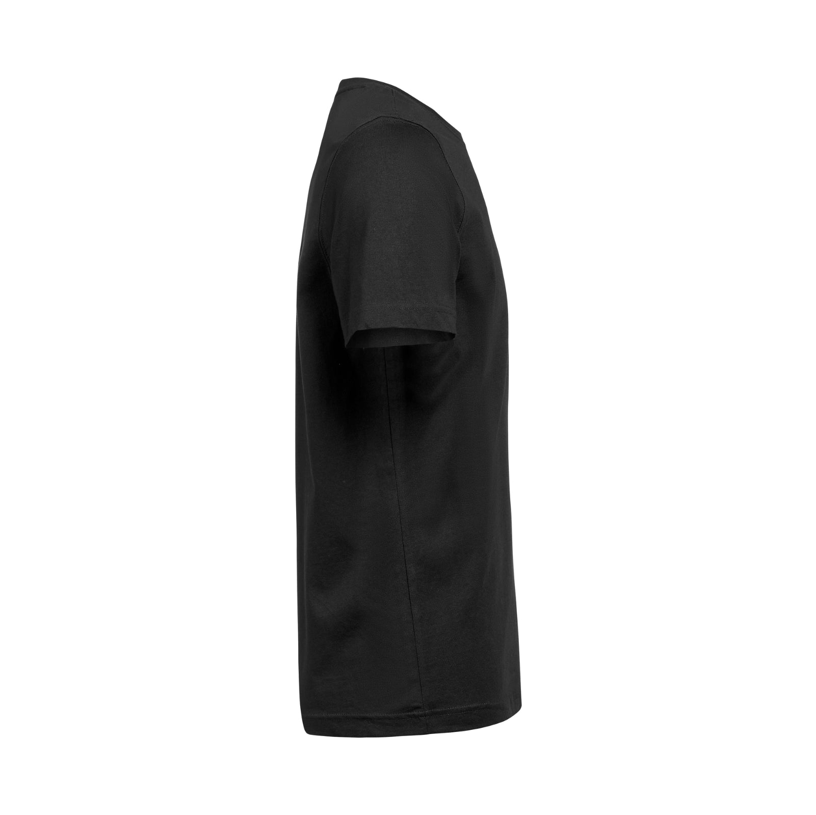Sort T-shirt i Økologisk Bomuld | Stilren | Horizontals