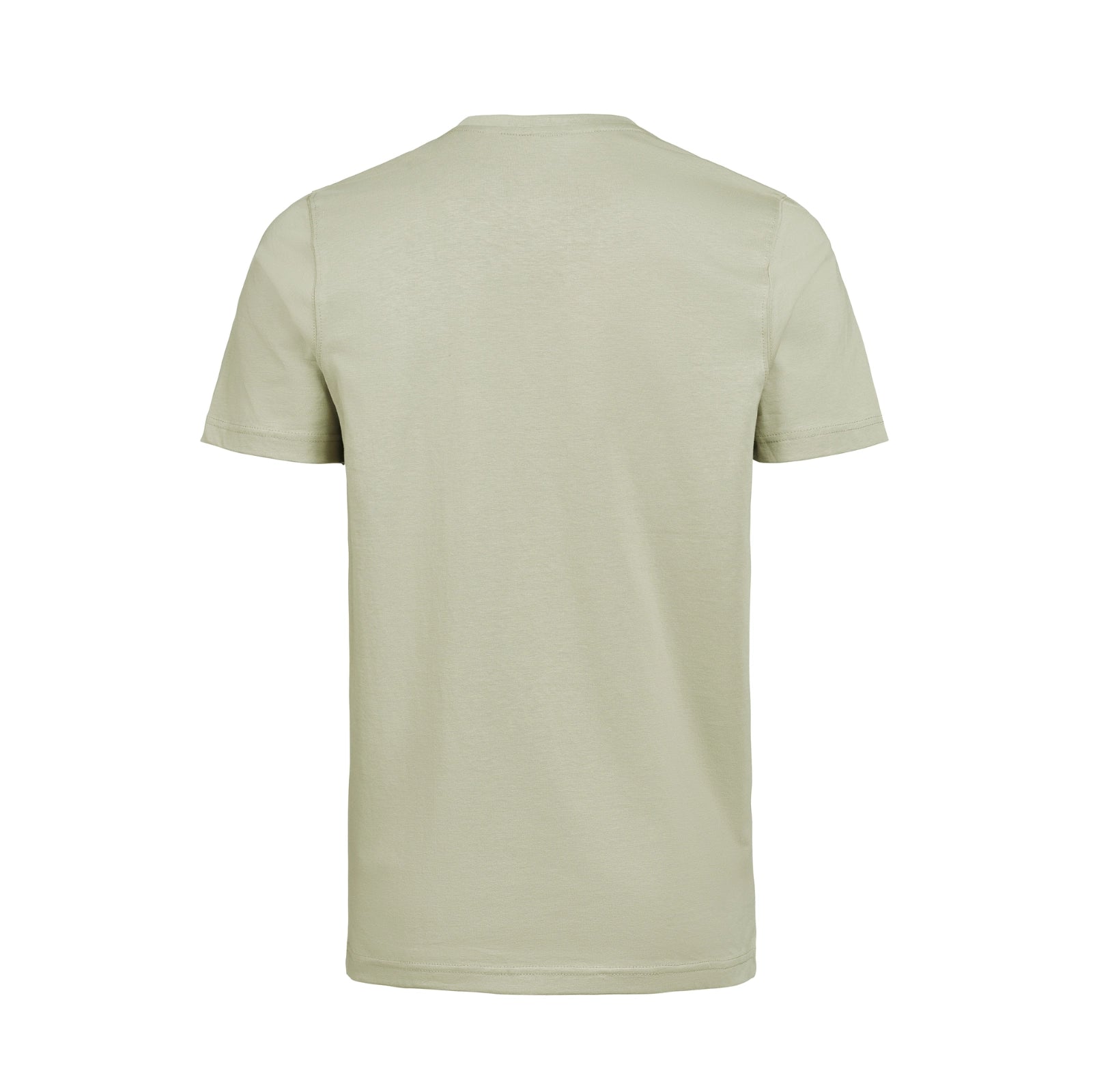 Grøn T-shirt i Økologisk Bomuld | Minimalistisk | Horizontals