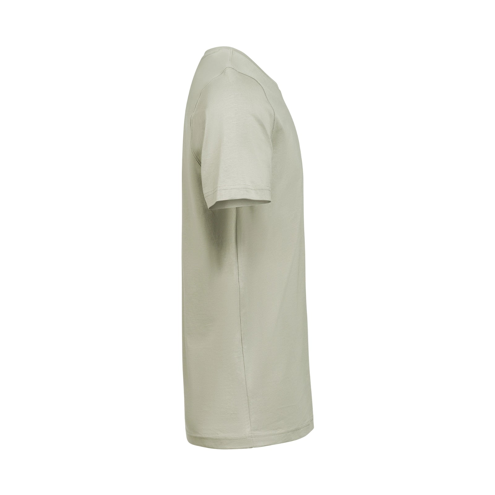 Grøn T-shirt i Økologisk Bomuld | Stilren | Horizontals