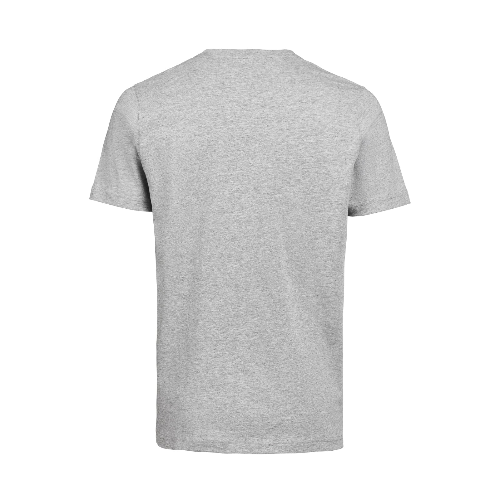 Grå T-shirt i Økologisk Bomuld | Minimalistisk | Horizontals