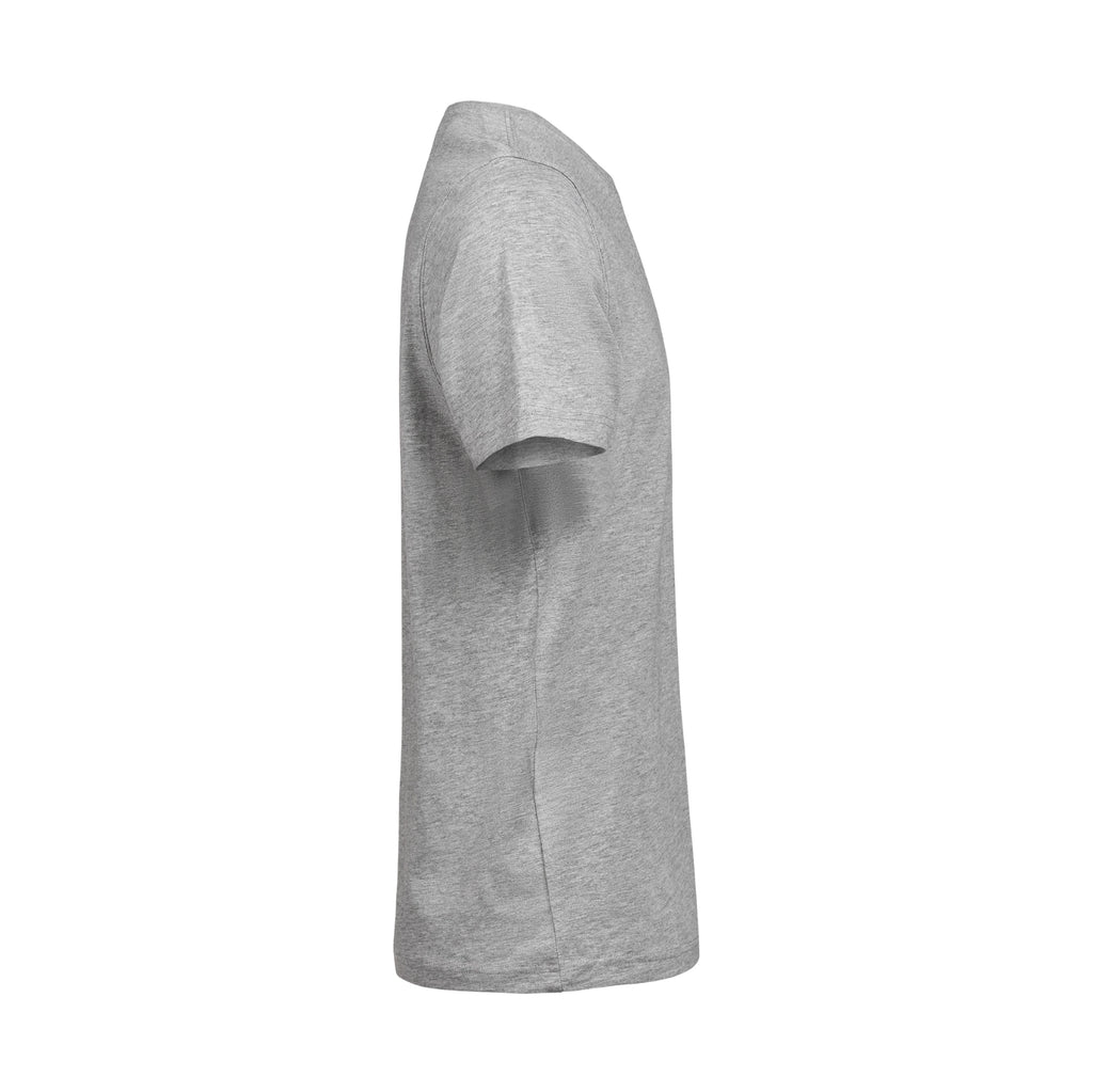 Grå T-shirt i Økologisk Bomuld | Minimalistisk | Horizontals