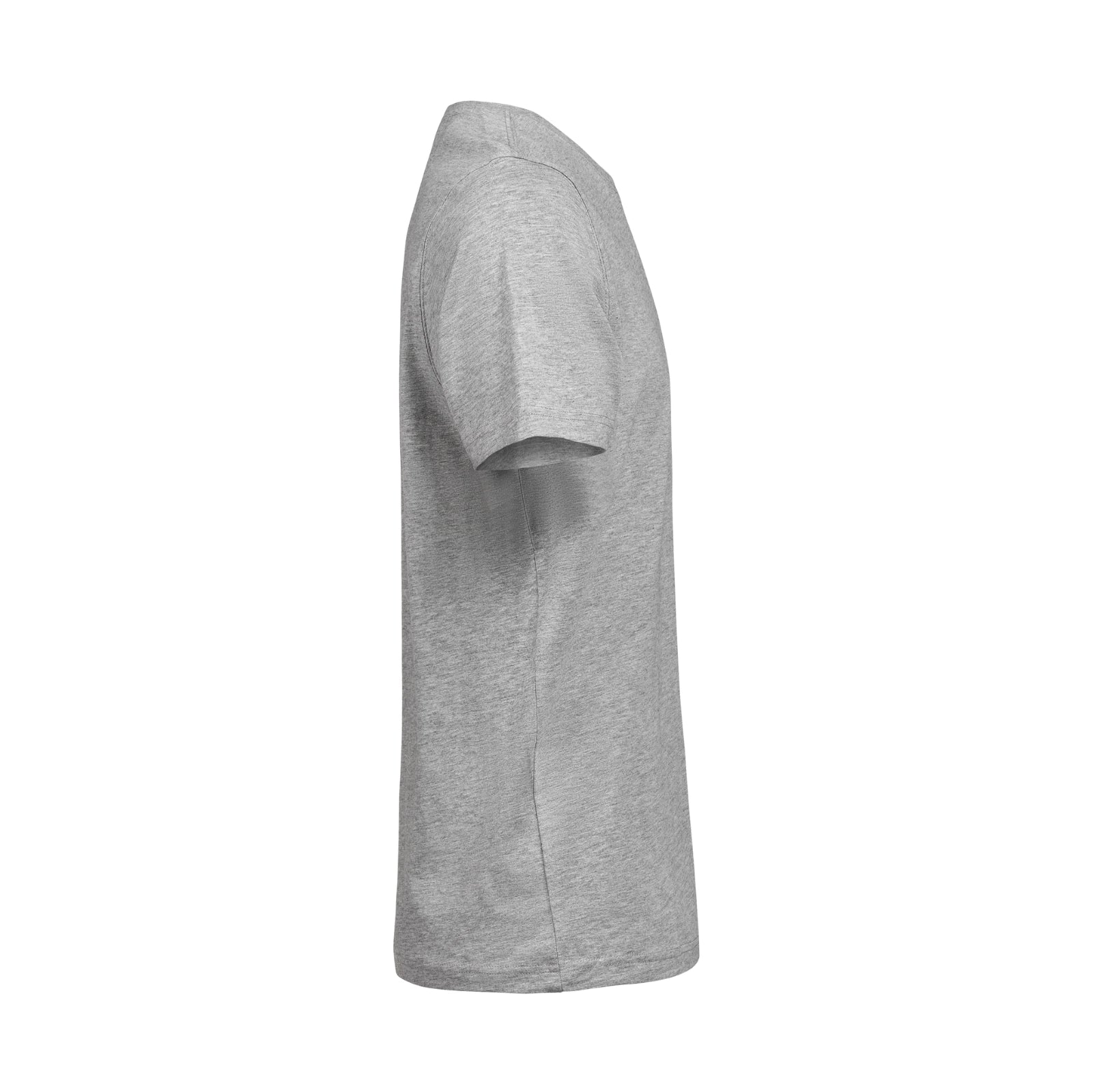 Grå T-shirt i Økologisk Bomuld | Minimalistisk | Horizontals