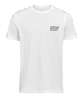 Hvid T-shirt i økologisk bomuld – Core Logo | Horizontals